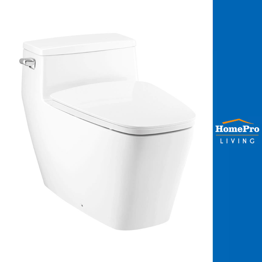 [สินค้าไม่รวมติดตั้ง] COTTO สุขภัณฑ์ 1 ชิ้น รุ่น C101907 4.8L สีขาว