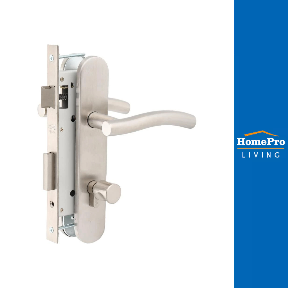SOLEX มือจับก้านโยกห้องทั่วไป MORTISE 4585107 สีสเตนเลส จัดส่งโดย HomePro