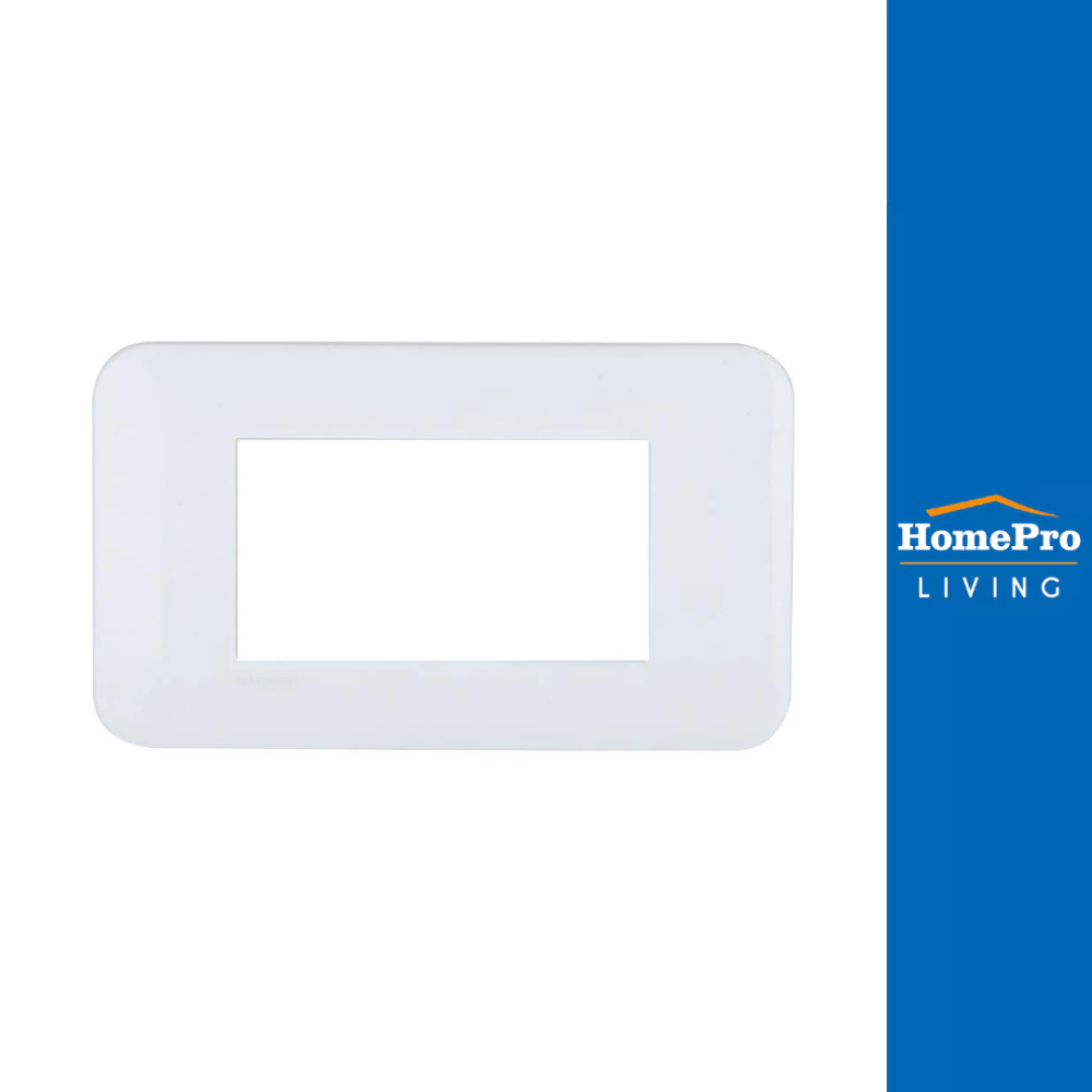 SCHNEIDER หน้ากาก 3 ช่อง FG1053H S-FLEXI สีขาว จัดส่งโดย HomePro