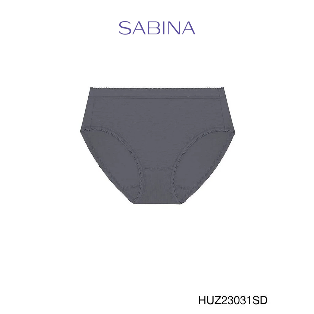 Sabina Habpy Panty กางเกงในทรงเอวสูงปานกลาง รหัส HUZ23031SD - สีเทาเข้ม