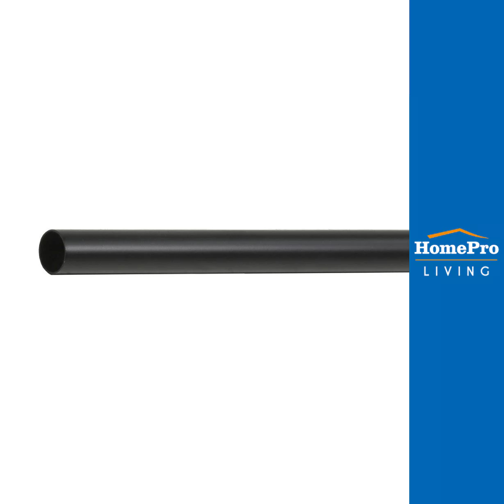 HOME LIVING STYLE รางผ้าม่าน D.I.Y. เหล็ก 2.5 ม. สีดำ จัดส่งโดย HomePro