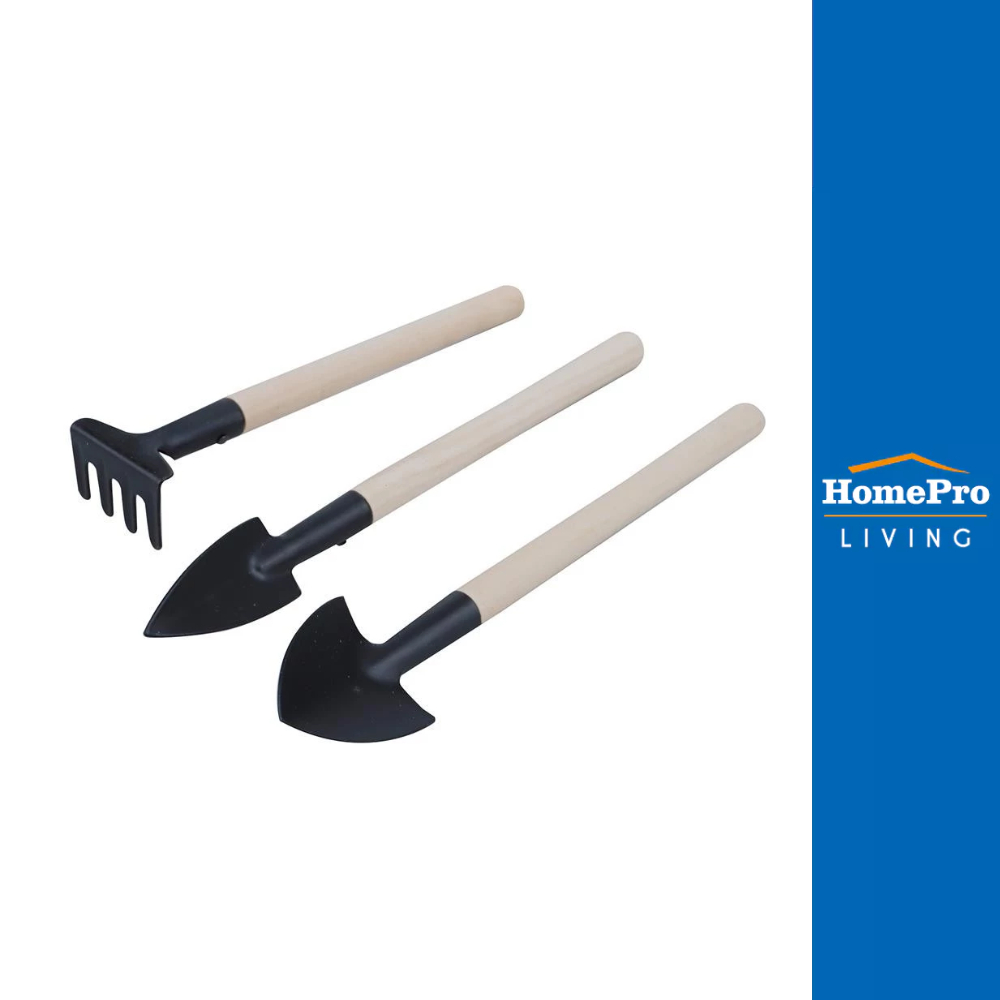 HomePro ชุดพรวนดิน MINI 3 ชิ้น SPRING แบรนด์ SPRING