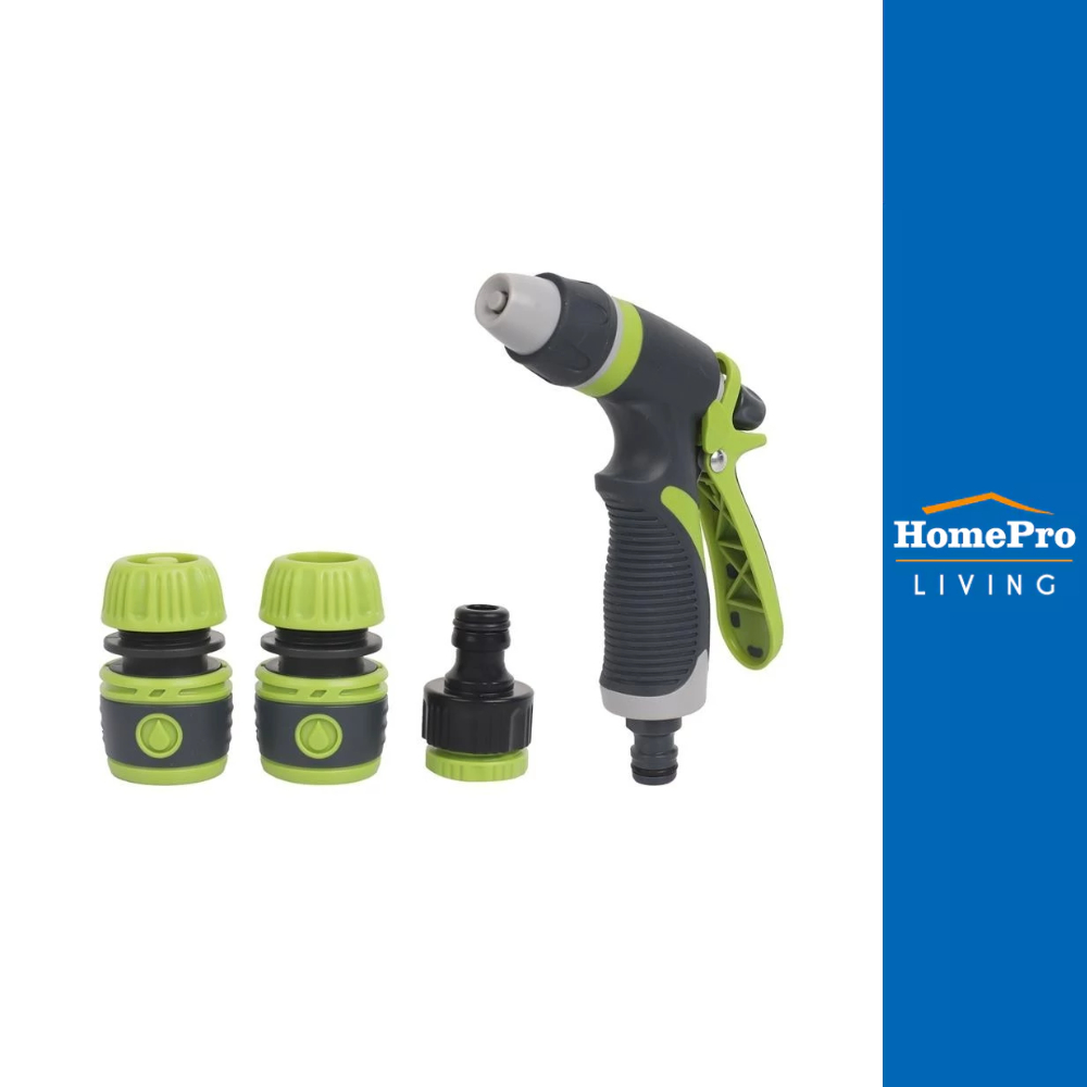 HomePro ชุดหัวฉีดน้ำพร้อมข้อต่อ 2 รูปแบบ  HCS01822 แบรนด์ SPRING