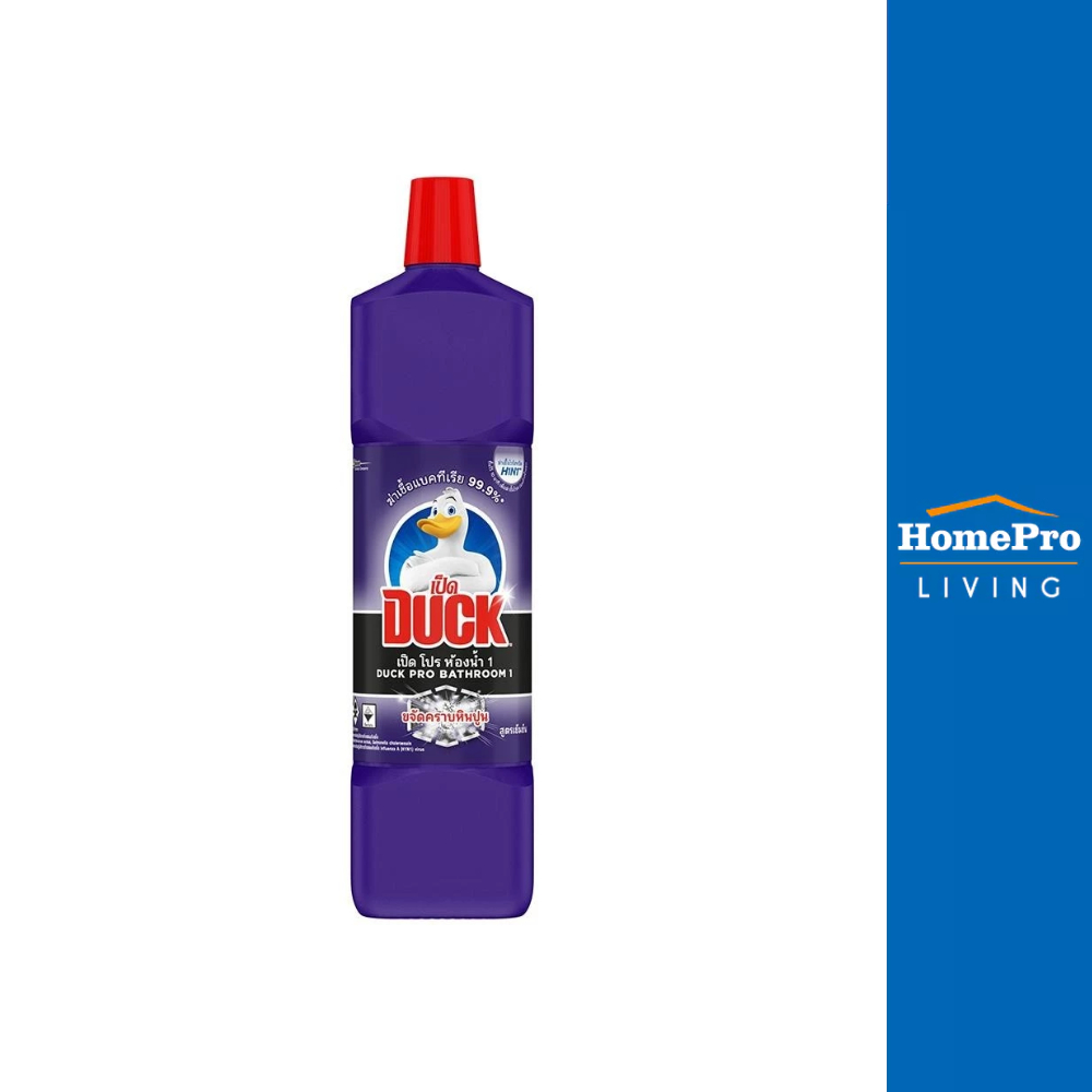 เป็ด น้ำยาทำความสะอาดห้องน้ำ 900ml สีม่วง