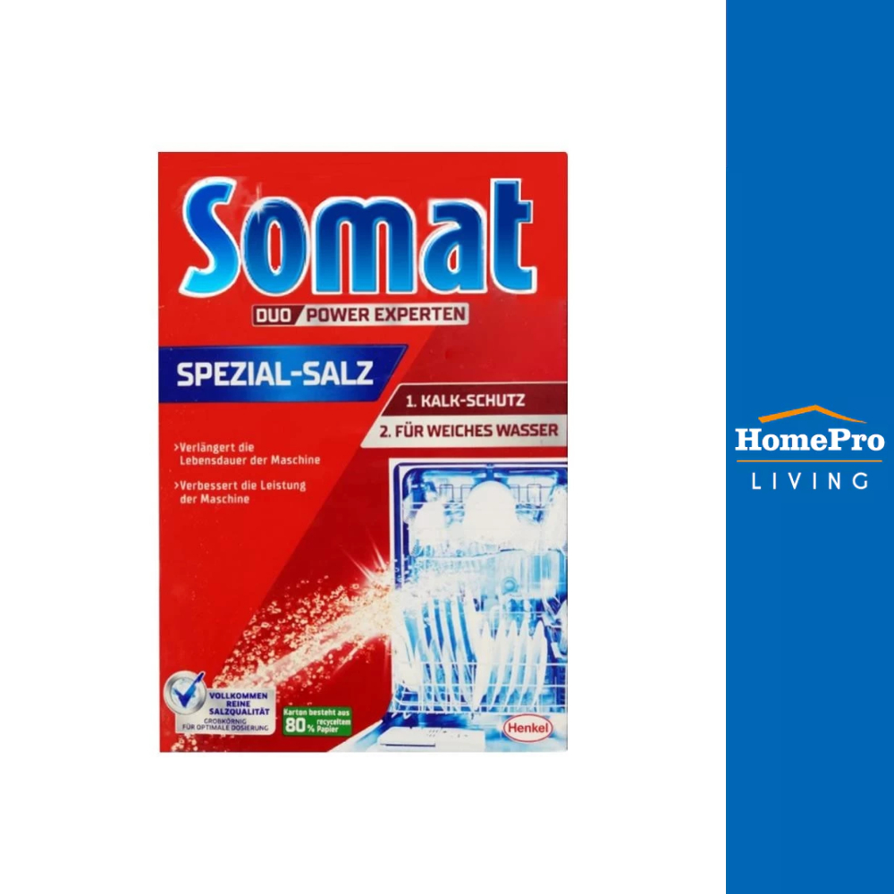 SOMAT เกลือปรับสภาพน้ำเครื่องล้างจาน SOMAT 5X 1.2 กก.