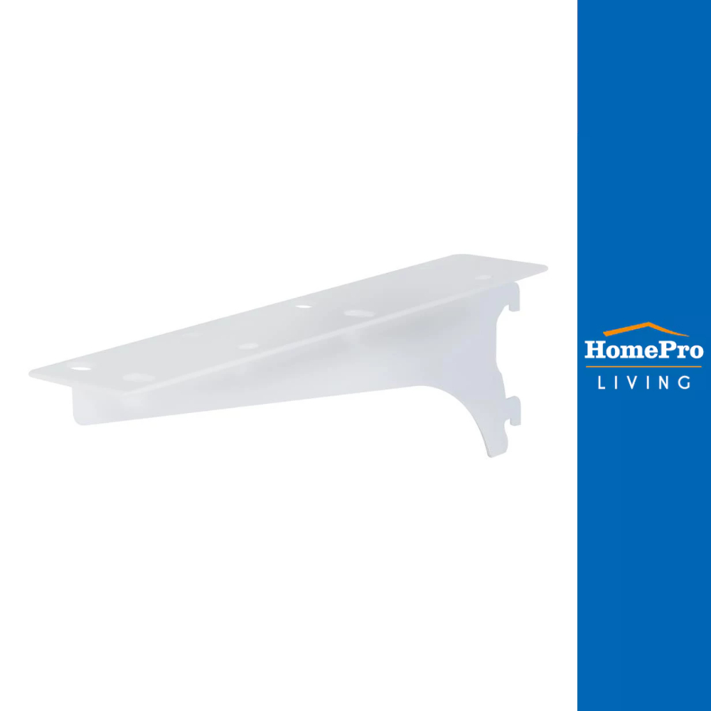 HomePro แขนรับชั้นเหล็กคู่ STAKCO FLEXI 20cm สีขาว แบรนด์ STACKO