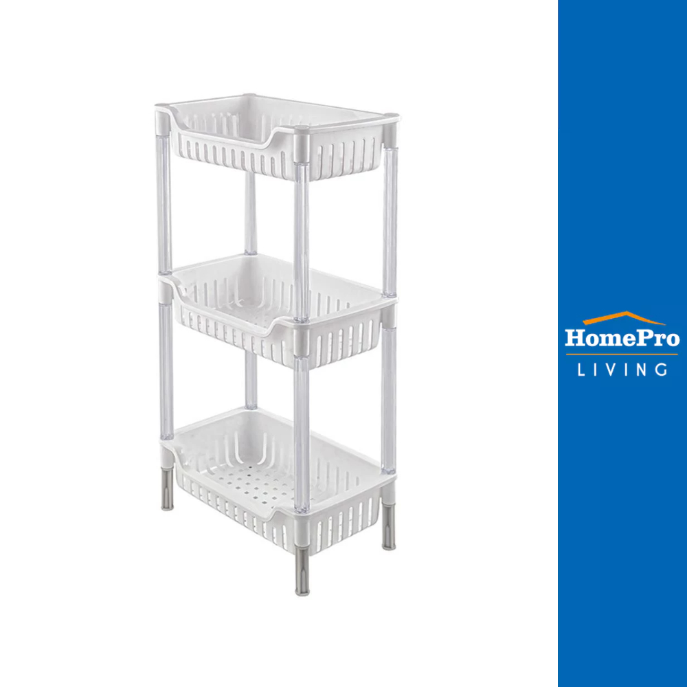 HomePro ชั้นวางของ พลาสติก 3 ชั้น KEY WAY AE273 แบรนด์