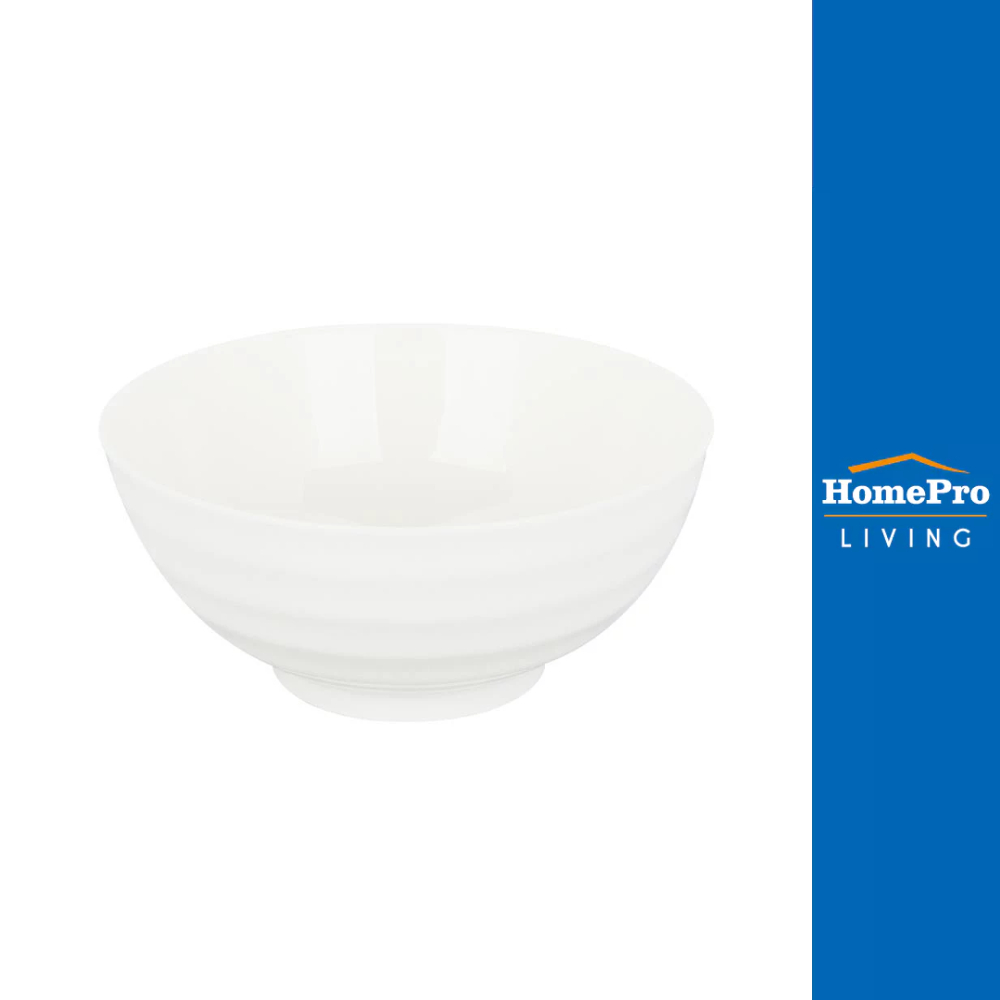 HomePro ชาม PORCELAIN 7"  SNOW LOOP แบรนด์ KECH