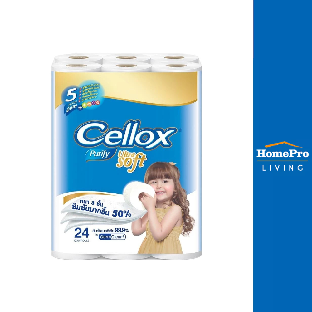 CELLOX กระดาษชำระ PREMIUM แพ็ค24