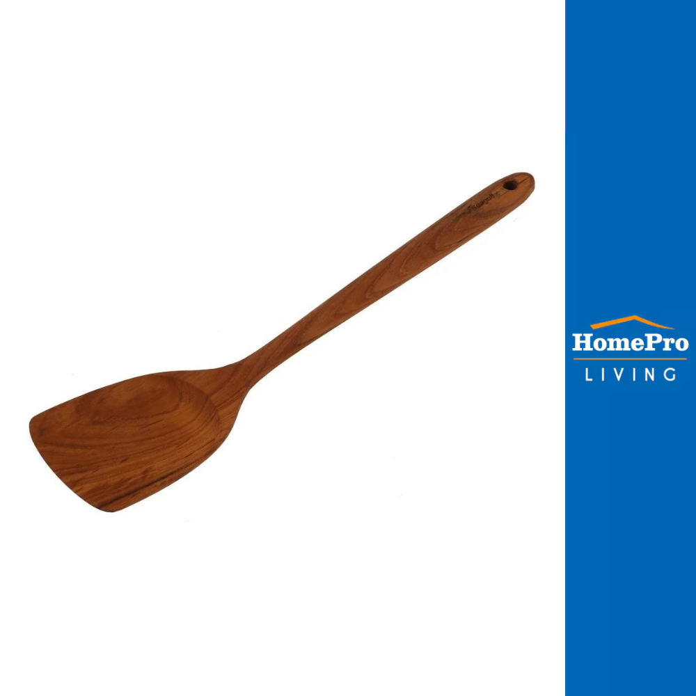 HomePro ตะหลิวไม่มีร่องไม้สัก แบรนด์ SEAGULL