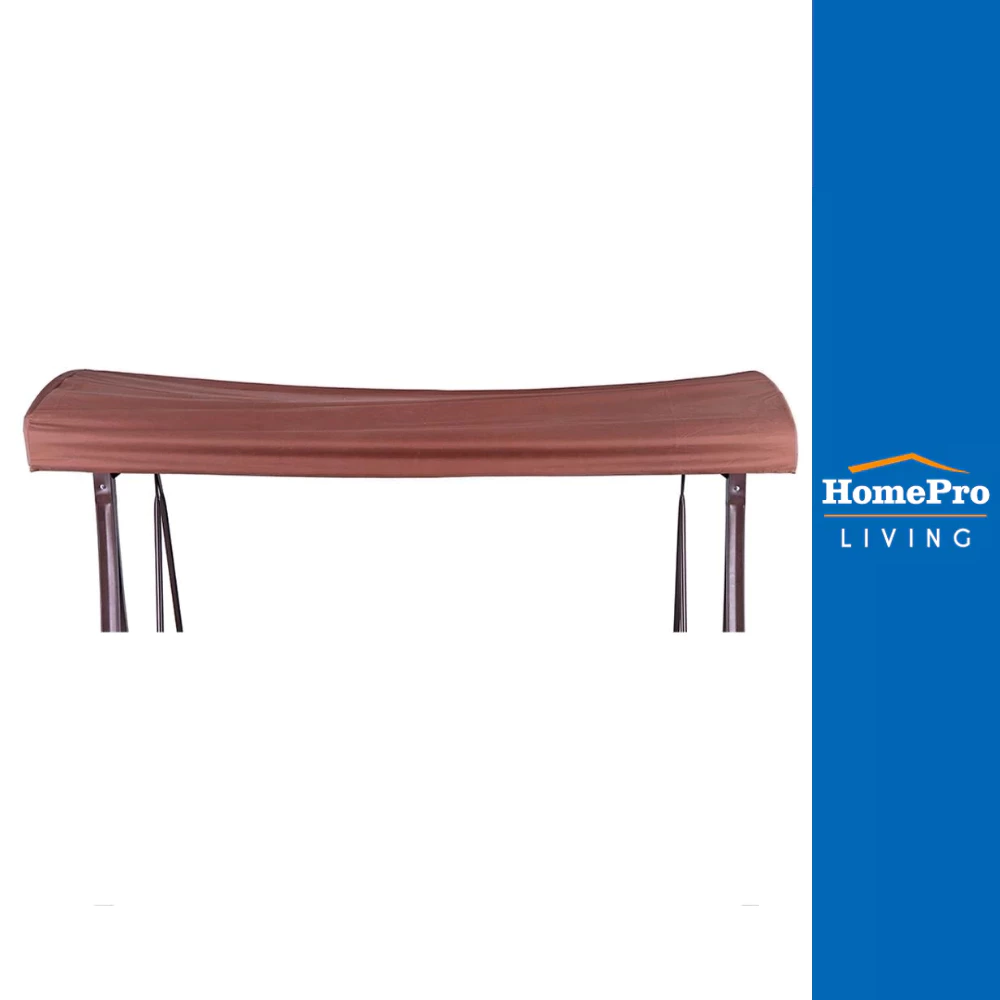 SPRING ผ้าหลังคาชิงช้า POLY 3 ที่นั่ง สีน้ำตาล จัดส่งโดย HomePro