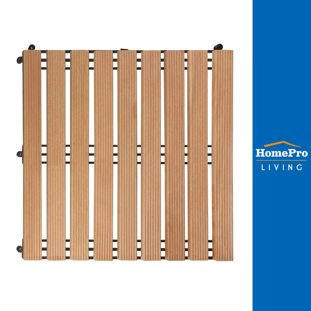 SPRING ทางเท้าไม้เต็ง 50X50 ซม. จัดส่งโดย HomePro