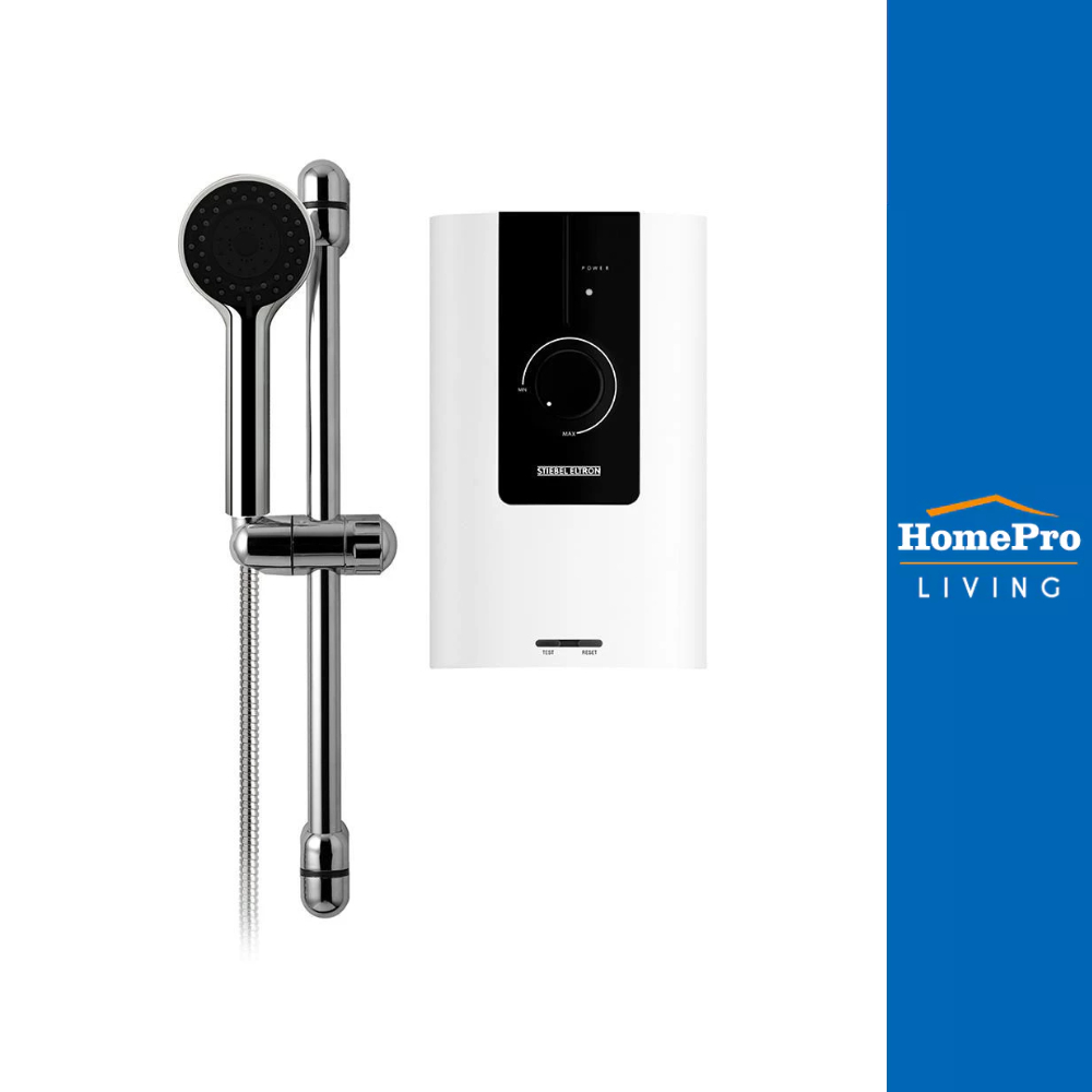 STIEBEL เครื่องทำน้ำอุ่น WS55E-2 5500 วัตต์ สีขาว/ดำ จัดส่งโดย HomePro