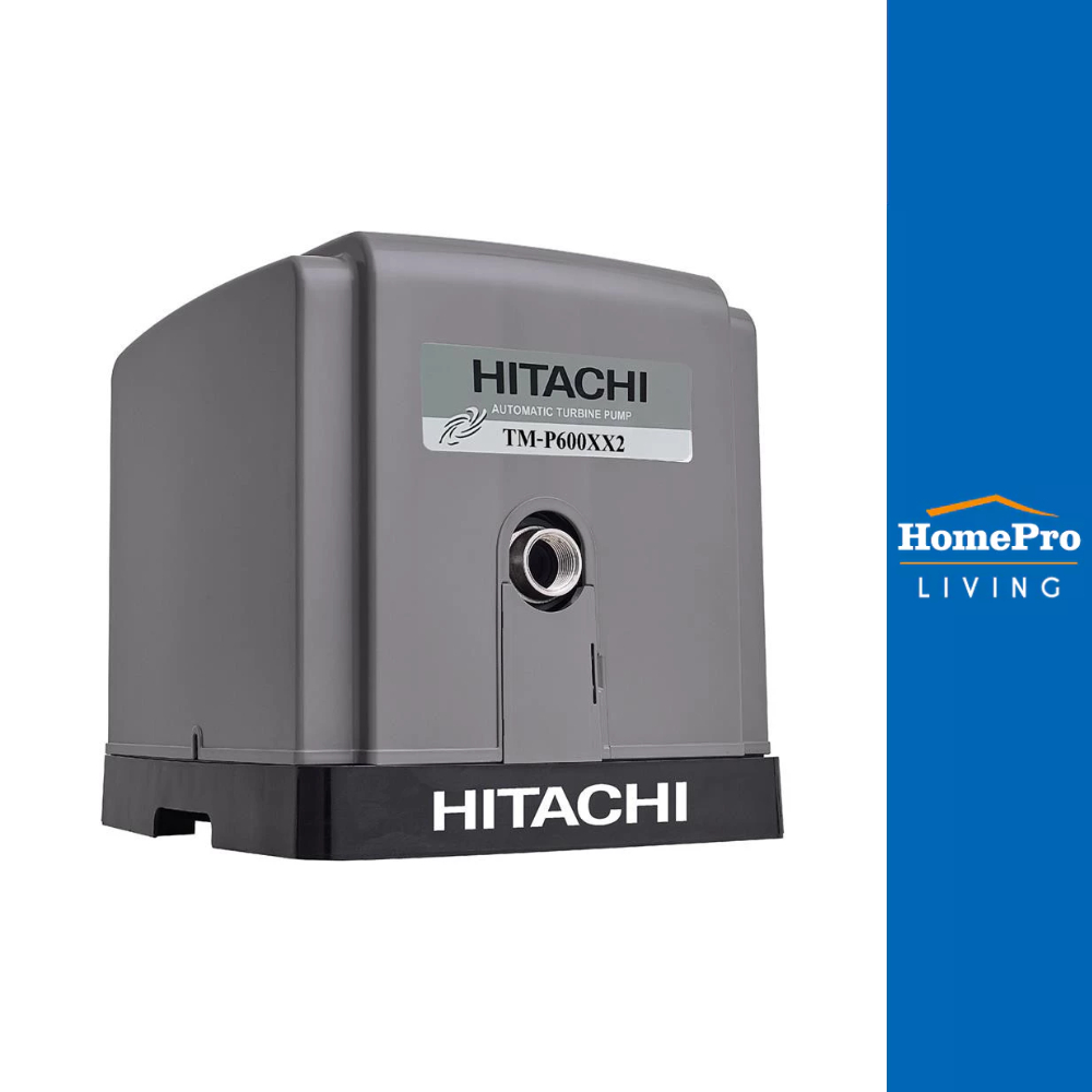 [ติดตั้งฟรี ไม่รวมเดินระบบน้ำ/ระบบไฟ] HITACHI ปั๊มอัตโนมัติ TM-P600XX2 600 วัตต์
