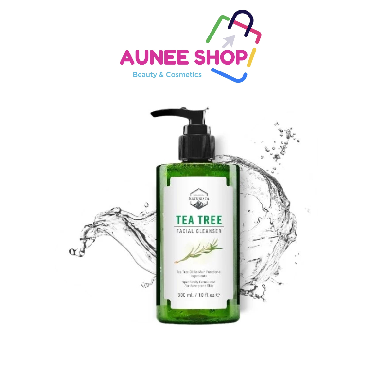 ส่งฟรี/มีไลฟ์ ลด 50% Aunee shop Naturista เจลล้างหน้าทีทรี pH Balance 5.5 สูตร อ่อนโยน สําหรับคนเป็นสิว และผิวแพ้ง่าย