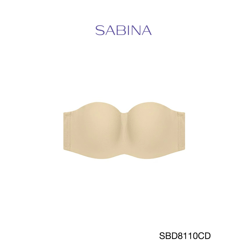 Sabina เสื้อชั้นใน (มีโครง) Body Bra (เกาะอก) Perfect Bra รหัส SBD8110CD สีเนื้อเข้ม