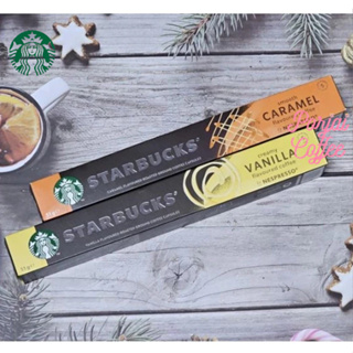 New! Starbucks Nespresso Capsules Caramel &amp; Vanilla