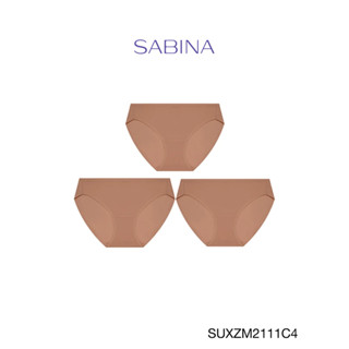 Sabina กางเกงชั้นใน (Set 3 ชิ้น) รุ่น Panty Zone รหัส SUXZM2111C4 สีเนื้อแทน