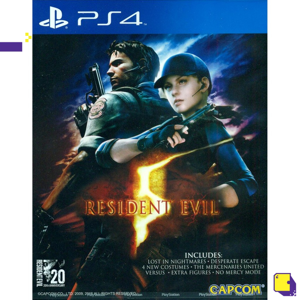 [+..••] PS4 RESIDENT EVIL 5 (ENGLISH) (เกมส์ PlayStation 4™🎮)