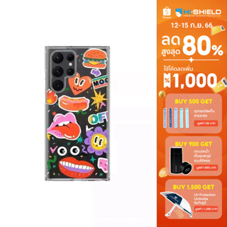 HI-SHIELD Stylish เคสใสกันกระแทก Samsung S22ultra รุ่น Lovely