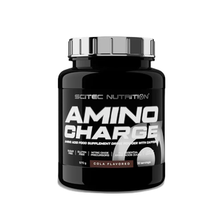 SCITEC Ami-No Charge 570g (กรดอะมิโนสูตรปั้ม+คาเฟอีน)Amino Pre workout Nitric Oxide added EAAs