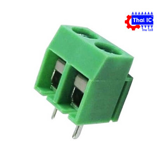 Screw Terminal Block 2 pin Connector 5.08mm 5ชิ้น