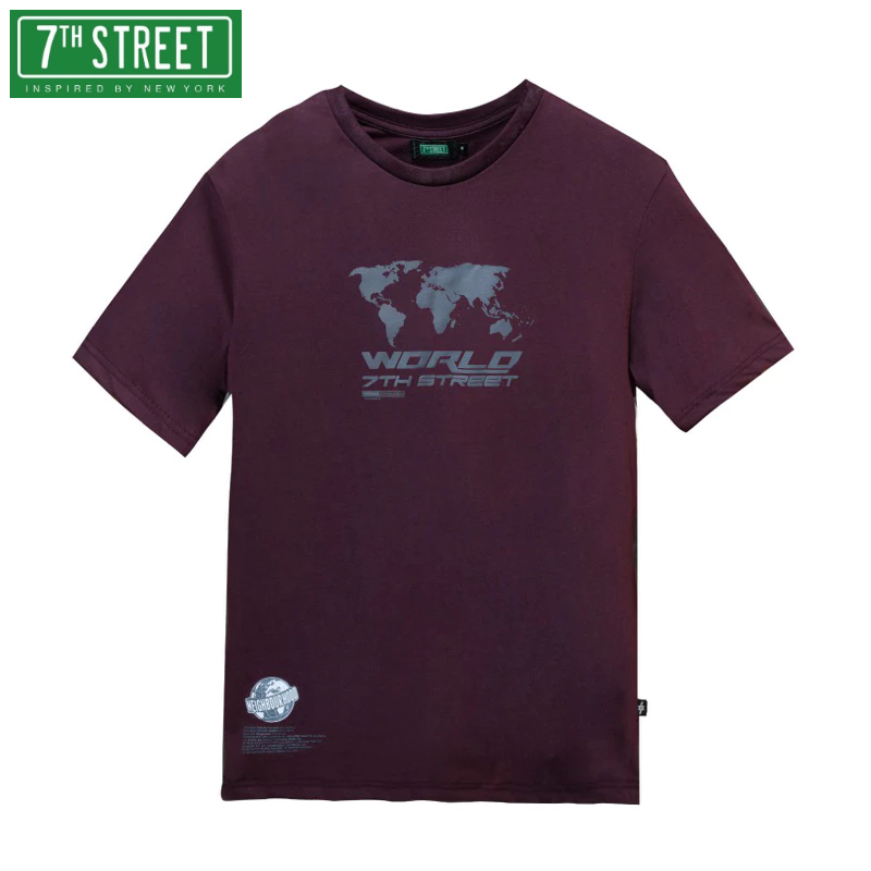 7th Street (ของแท้) เสื้อยืด มี 2XL,3XL รุ่น WOS020