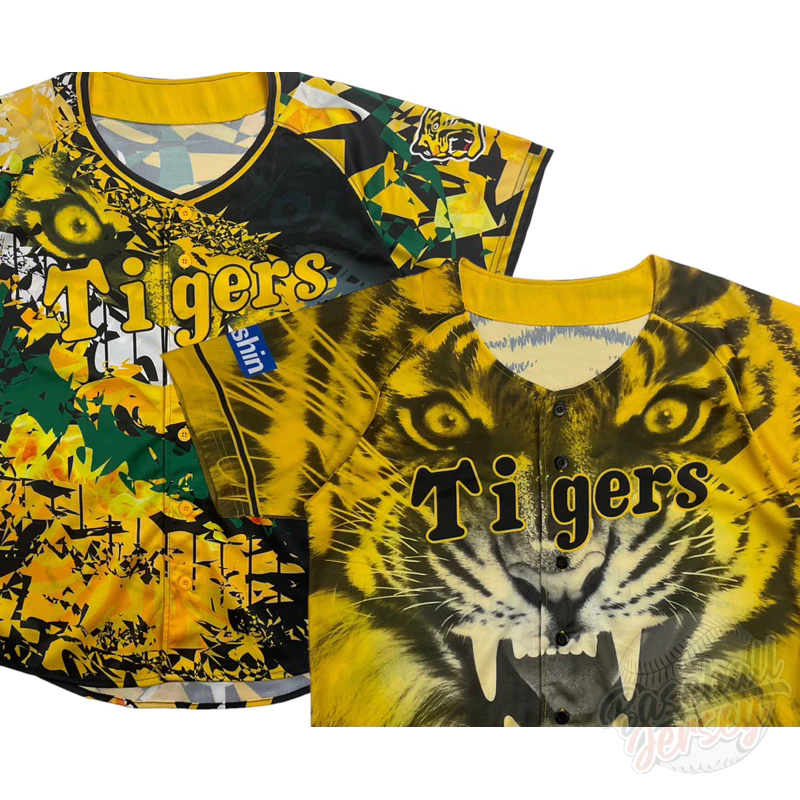 เสื้อเบสบอล Hanshin Tigers Size M-L