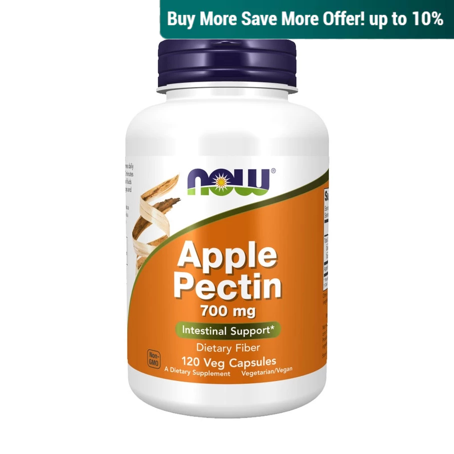 Now Foods, Apple Pectin, 700 mg, 120 Capsules