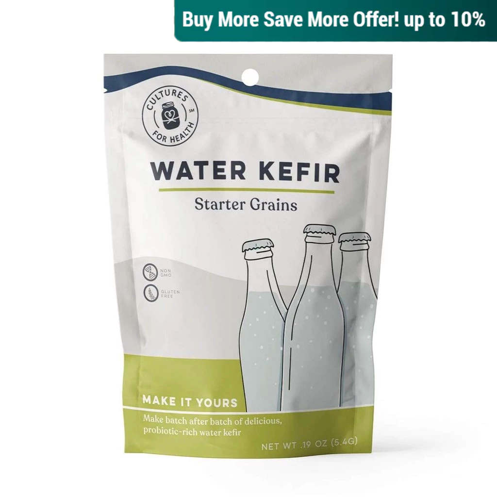 Cultures For Health, Real Kefir, Water Kefir Grains, 1 Packet, 5.4g