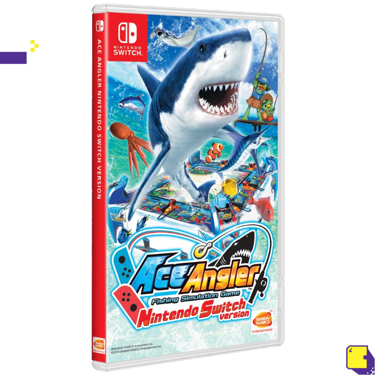 nintendo switch ace angler fishing spirits std edition ( english zone 3 )