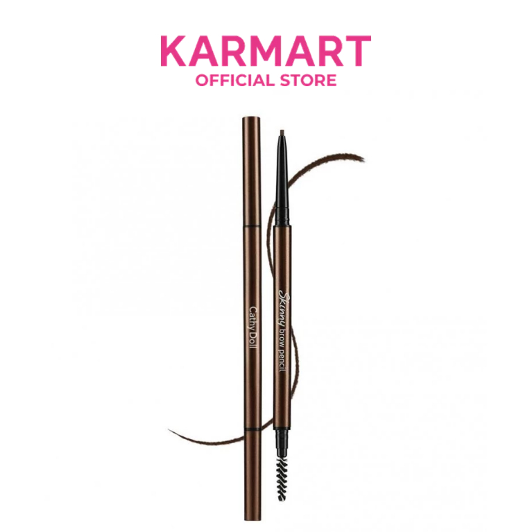 Cathy Doll สกินนี่บราวเพ็นซิล 0.05g ดินสอเขียนคิ้ว เคที่ดอลล์ Skinny Brow Pencil 0.05g (เครื่องสำอาง,ที่เขียนคิ้ว)