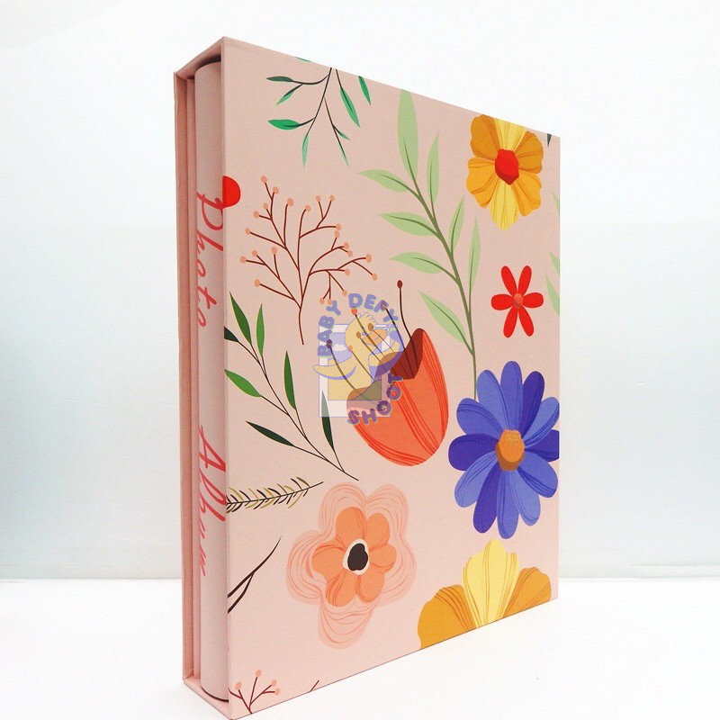 <รับอัดรูป🎞️> อัลบั้มกล่อง แบบสอด 4*6นิ้ว 300รูป | 10+ลาย | พร้อมกล่อง ปกแข็ง สมุดภาพ รูปจัมโบ้