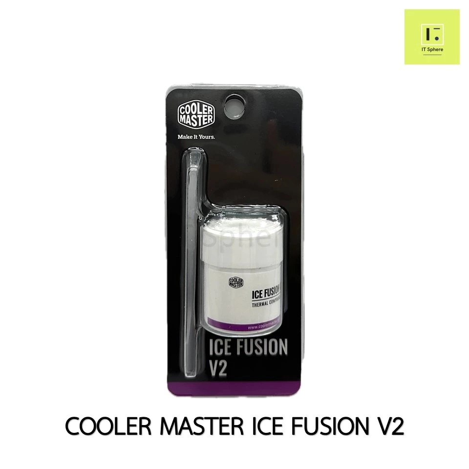 [ของแท้] ซิลิโคน CPU Cooler Master ICE FUSION V2 40g GREASE Silicone CPU ซิลิโคนซีพียู ซิลิโคน ซีพียู เย็น cooler Cpu ซิ