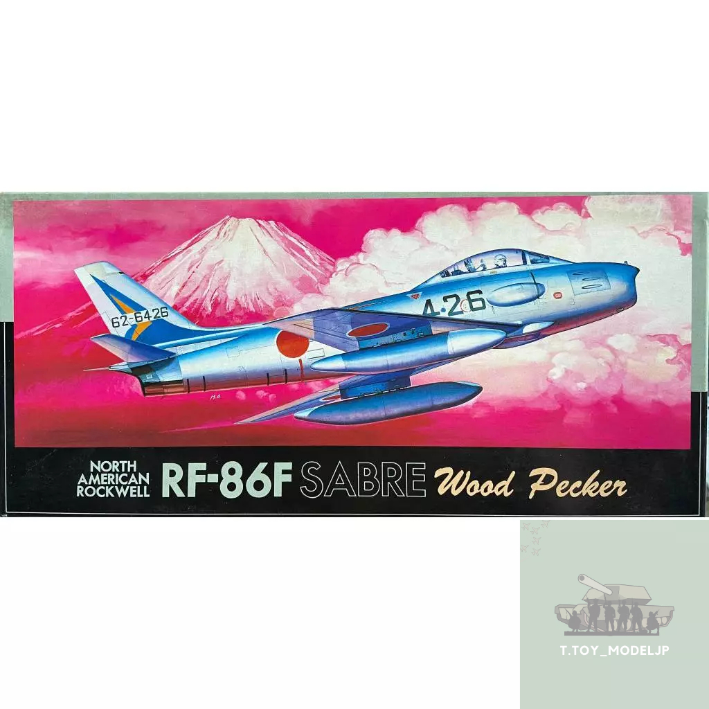 Fujimi 1/72 F-86F Sabre Wood Pecker North American Rockwell โมเดลเครื่องบินรบ เครื่องบินรบ เครื่องบินประกอบ