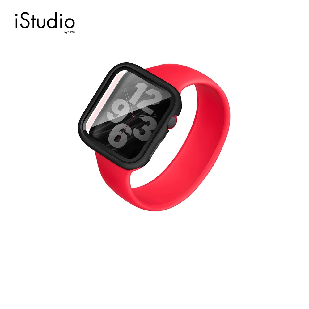 SKINARMA CASING CASE FOR APPLE WATCH 45MM (SERIES7/8) GADO SHIELD-BLACK - SK-AW8GADO-BLK45