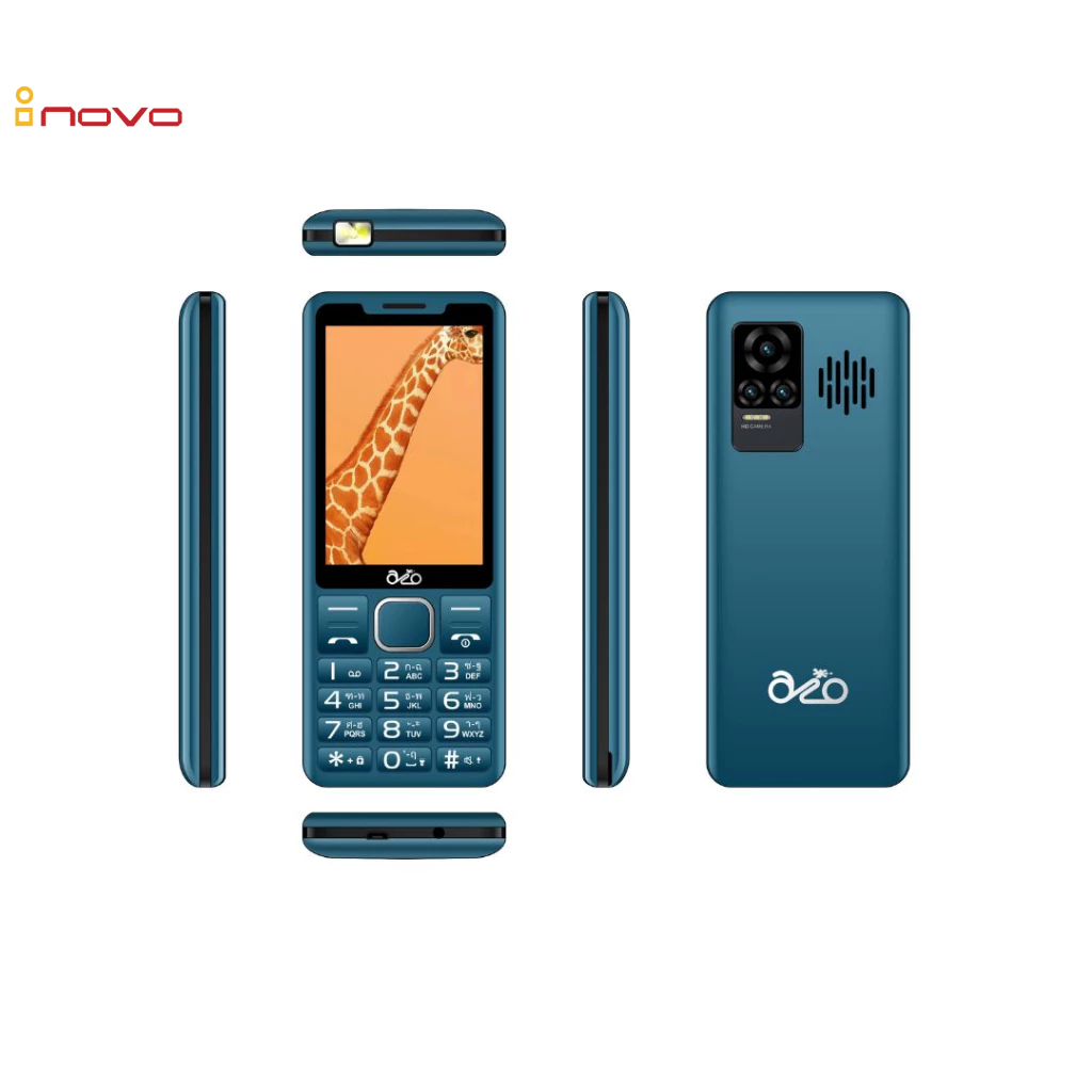 inovo โทรศัพท์ปุ่มกด A11+ ปุ่มใหญ่ จอกว้าง 3.9 นิ้ว ระบบ Dual SIM (2 ซิม) รองรับ 3G/4G พร้อมประกันศูนย์ 1 ปี