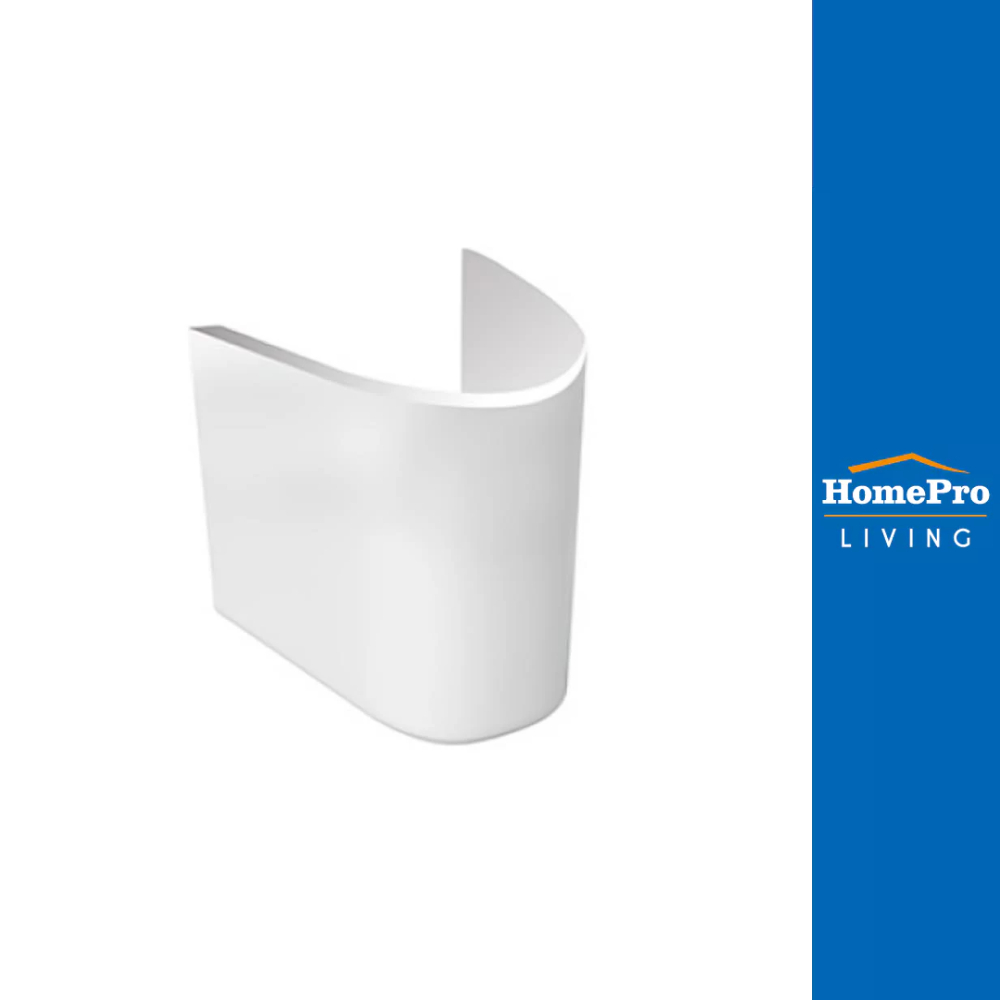 [สินค้าไม่รวมติดตั้ง] AMERICAN STANDARD ขาตั้งครึ่ง 0741-WT-0 สีขาว