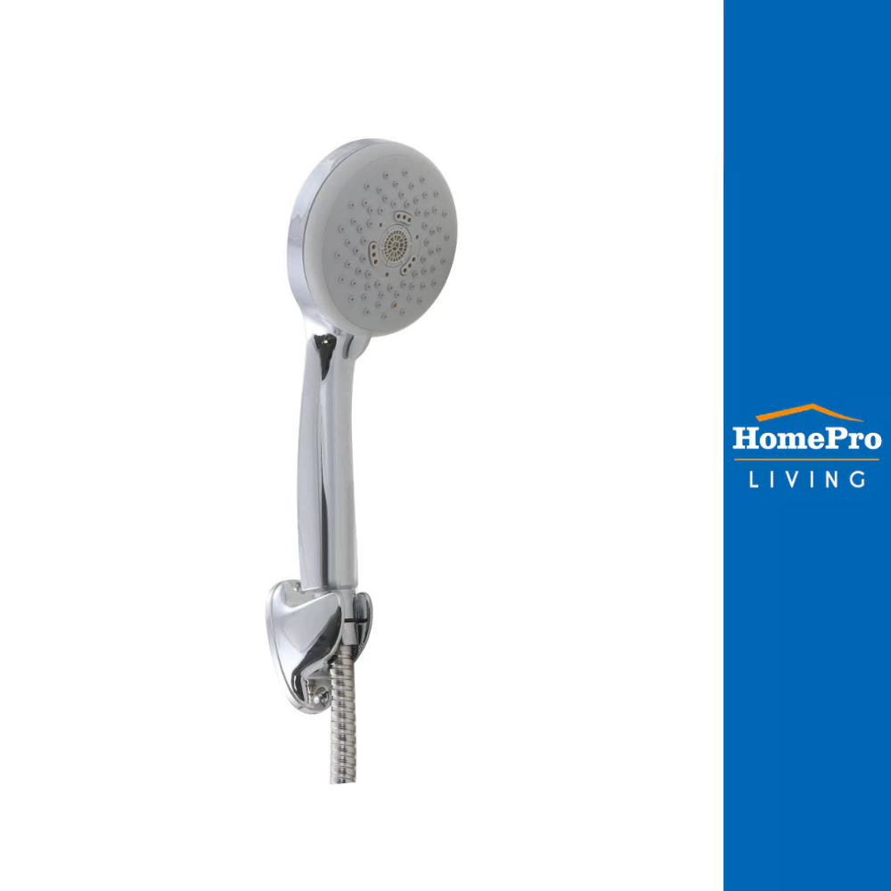 HOEN ชุดฝักบัวสายอ่อน 3 ระดับ รุ่น Home-8N สีโครม จัดส่งโดย HomePro