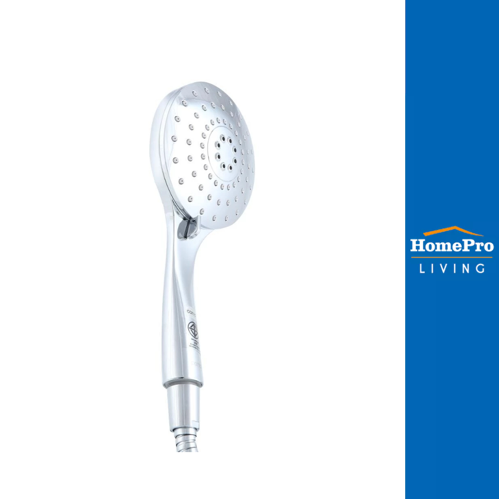 COTTO ชุดฝักบัวสายอ่อน 3 ระดับ ZH012(HM) สีโครม