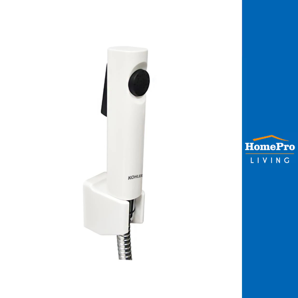 KOHLER สายฉีดชำระครบชุด K-98100X-0 สีขาว จัดส่งโดย HomePro