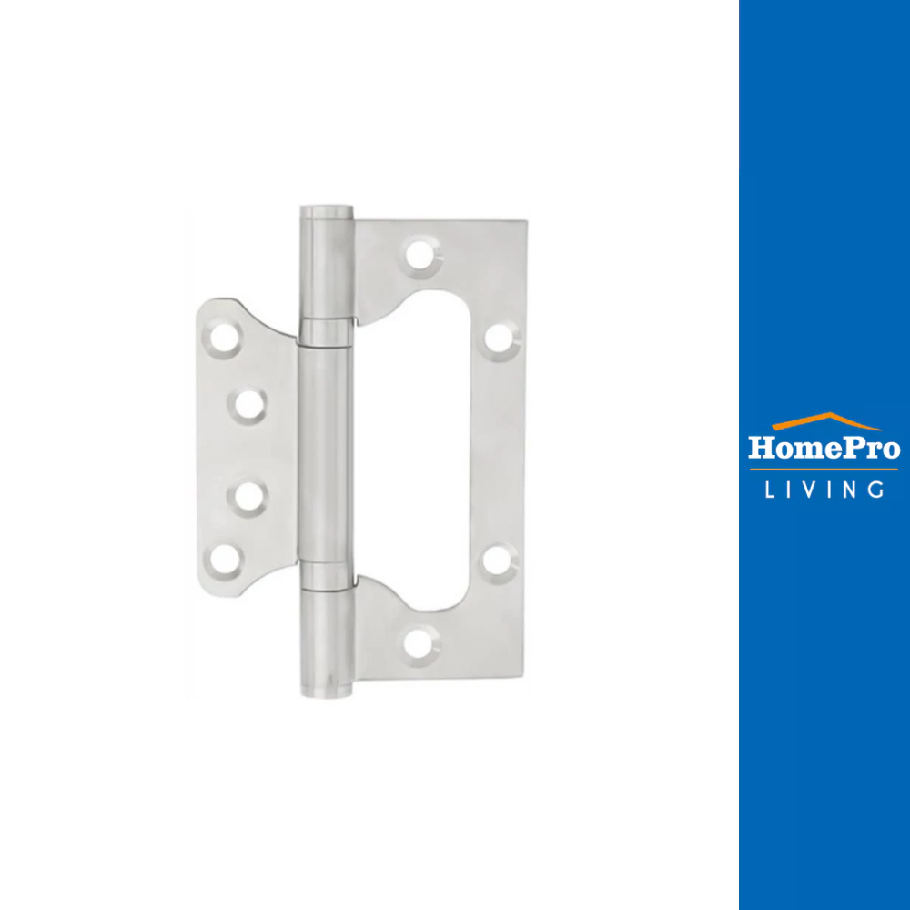 SOLEX บานพับ 4X2.75 นิ้ว X 2.5 มม. 4275 ไม่เซาะร่อง สีสเตนเลส (แพ็ก 3 ชิ้น) จัดส่งโดย HomePro