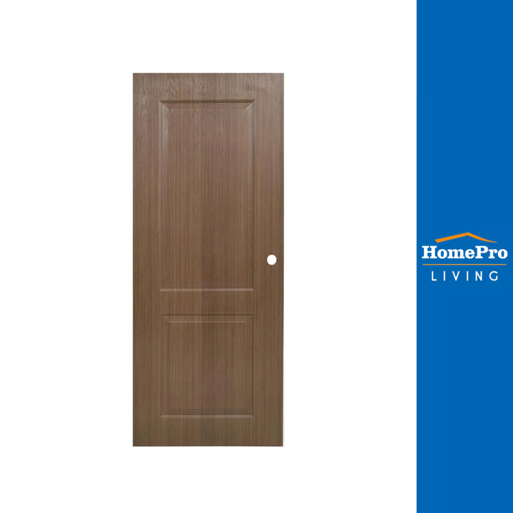 HomePro ประตูภายใน UPVC PZ04 80x200 ซม. สี CHOCOLATE แบรนด์ AZLE