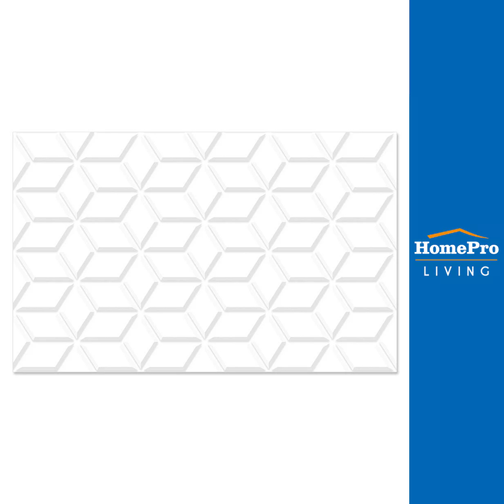 HomePro กระเบื้องผนัง 25X40 ซม. TARA แอนนาลิส ไวท์ แบรนด์ TARA