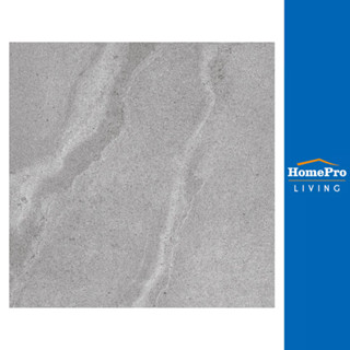 CERGRES กระเบื้องพื้นพอร์ซเลน 40x40 ซม. มิดไนท์ สโตน เทาอ่อน…