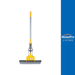 BE MAN ไม้ม็อบฟองน้ำ PVA ด้ามปรับ 16 นิ้ว สีเทา จัดส่งโดย HomePro