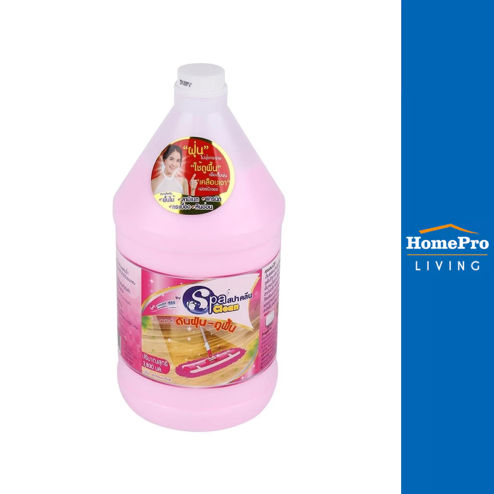 SPACLEAN น้ำยาดันฝุ่นพื้นผิวทั่วไป 3,800ml VICTORIA PINK