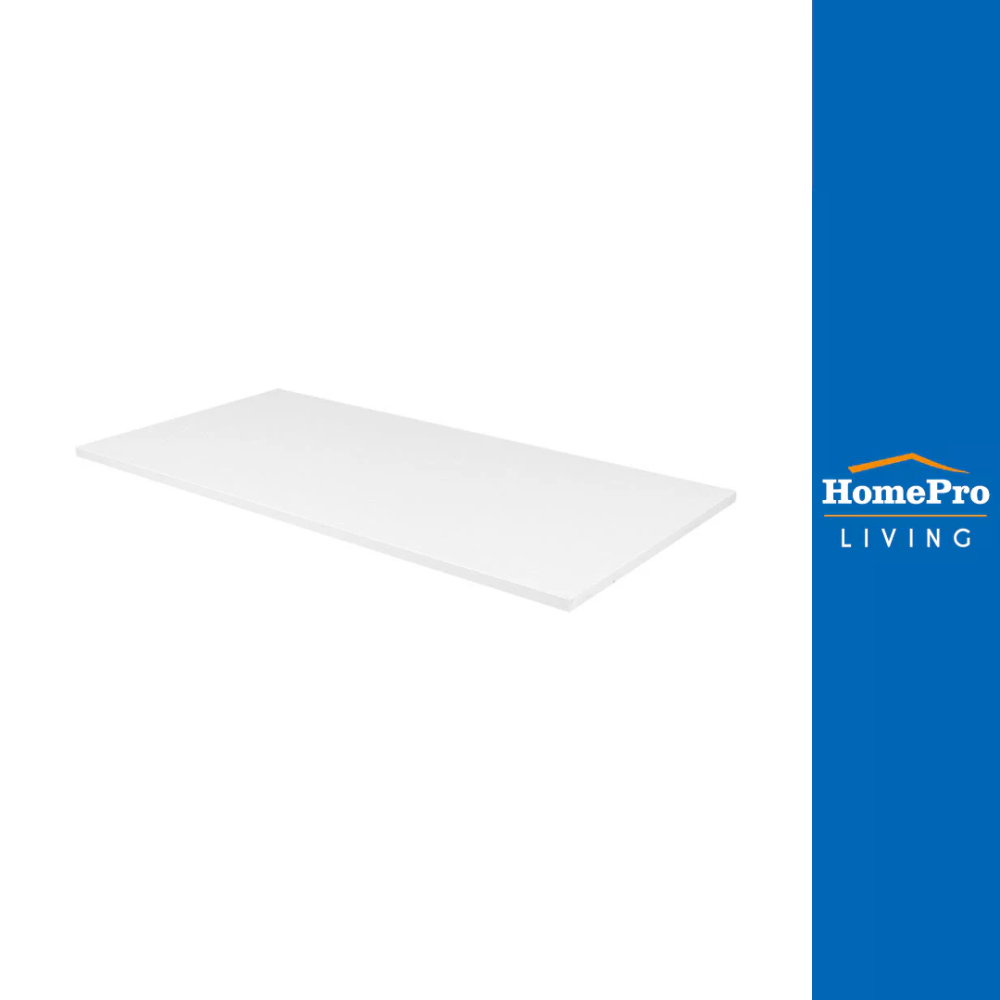 HomePro แผ่นชั้นไม้เมลามีน STACKO 80x40x1.6 ซม. สีขาว แบรนด์ STACKO