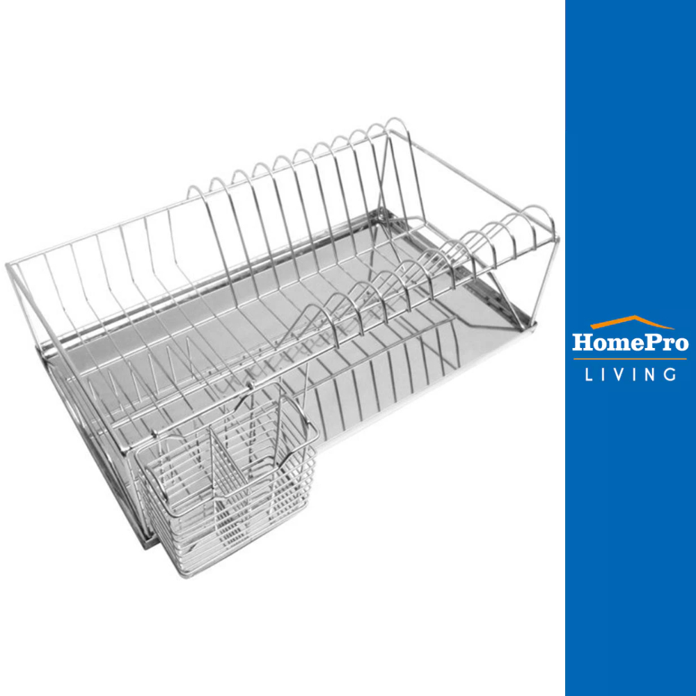 KECH ชั้นคว่ำจานสเตนเลส เล็ก HMS028 จัดส่งโดย HomePro