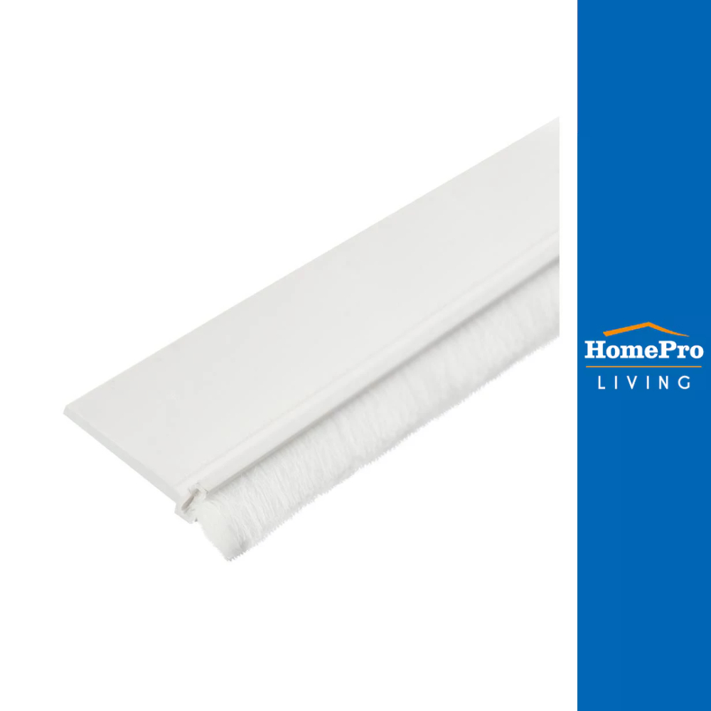 DEXZON คิ้วกันแมลงแบบแปรง DEXZON BRUSH 80 ซม. สีขาว ที่กันแมลง